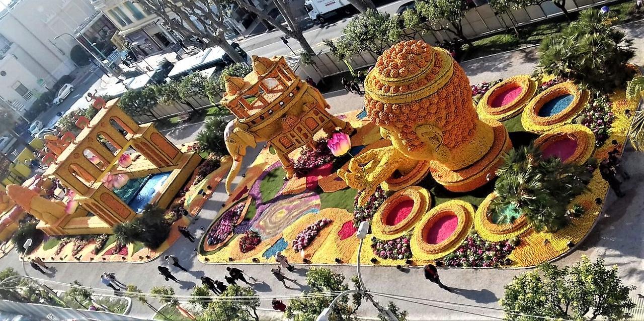 Les Mimosas Panzió Menton Kültér fotó